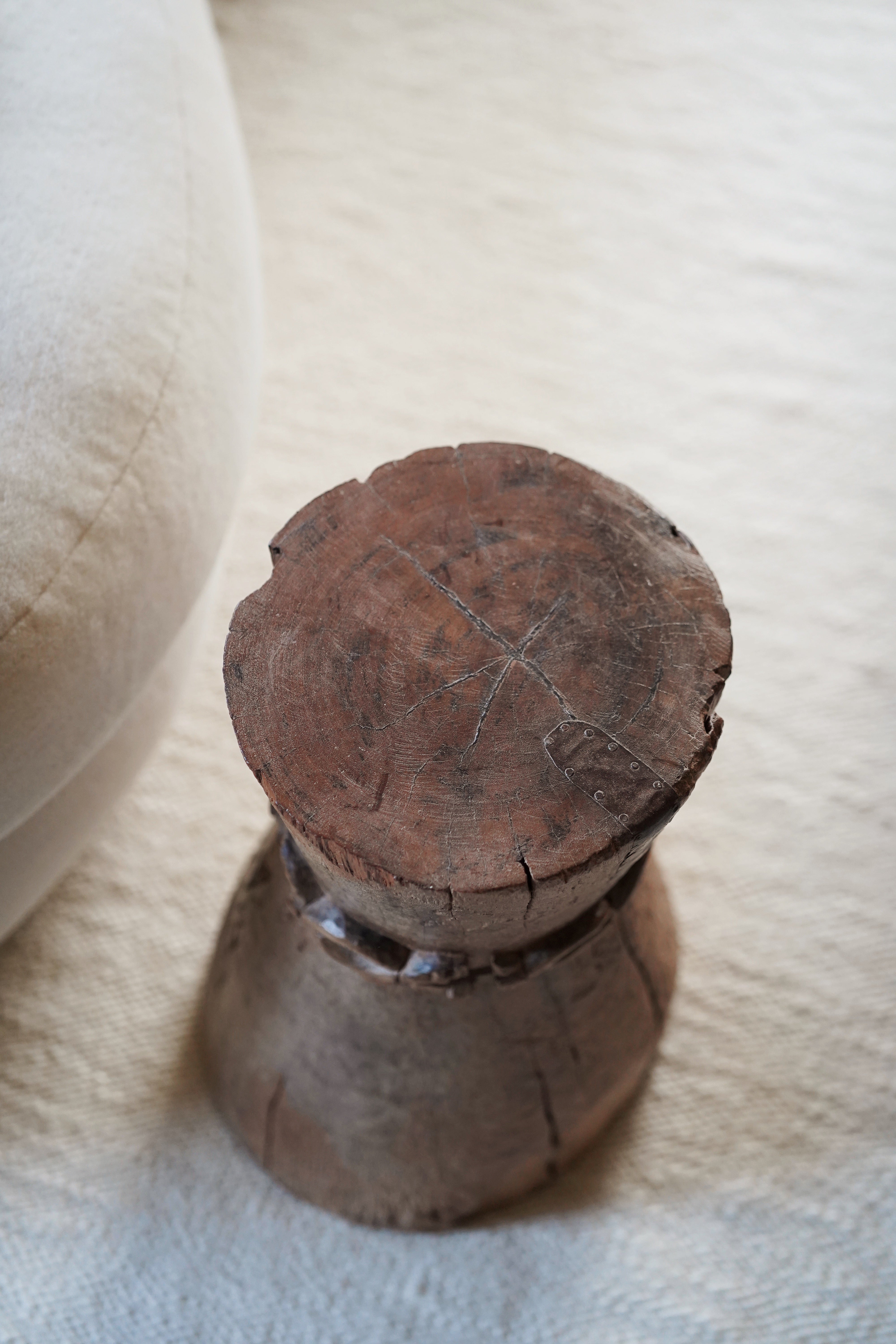 Tonga Mortar Stool 22