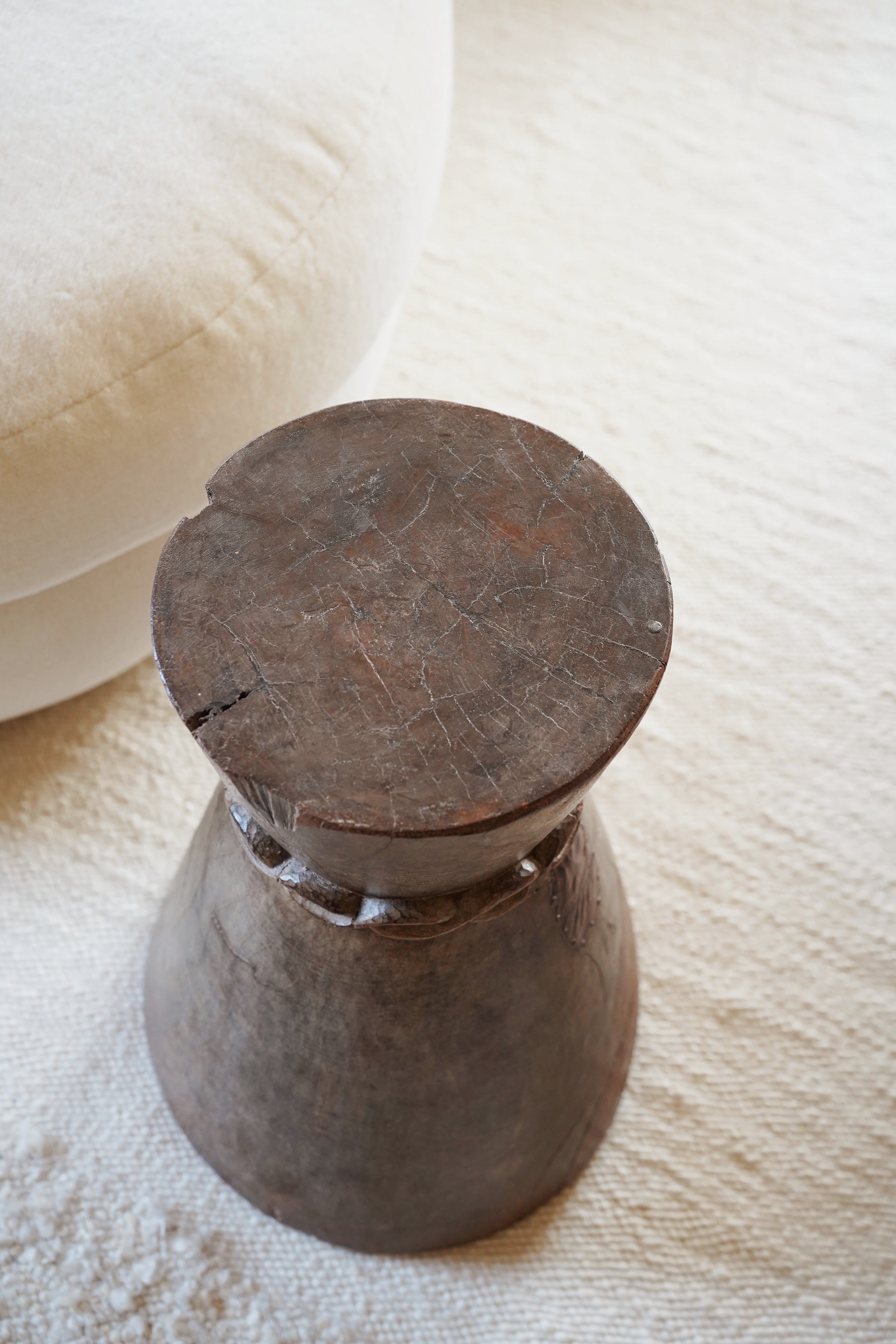 Tonga Mortar Side Table