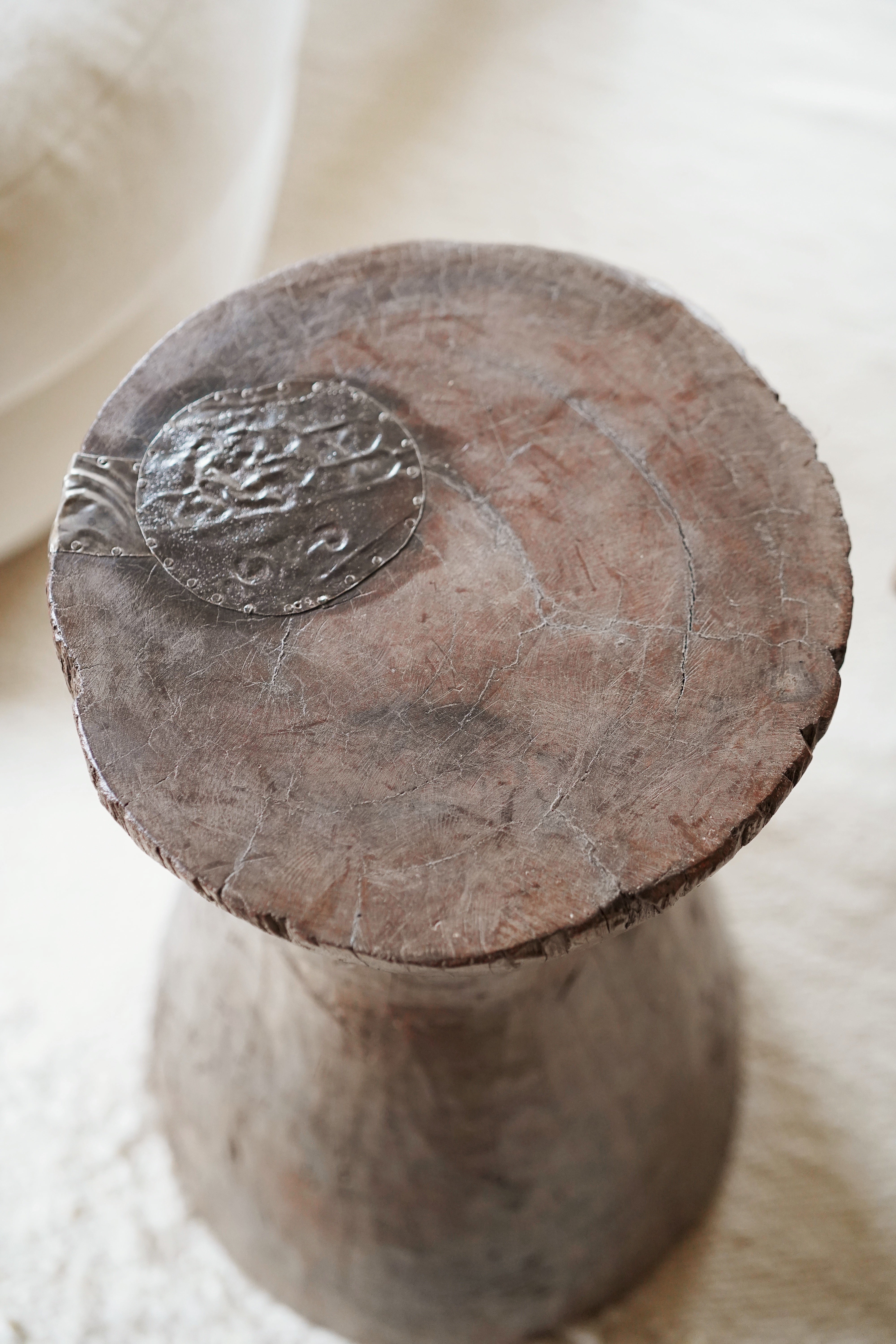 Tonga Mortar Side Table