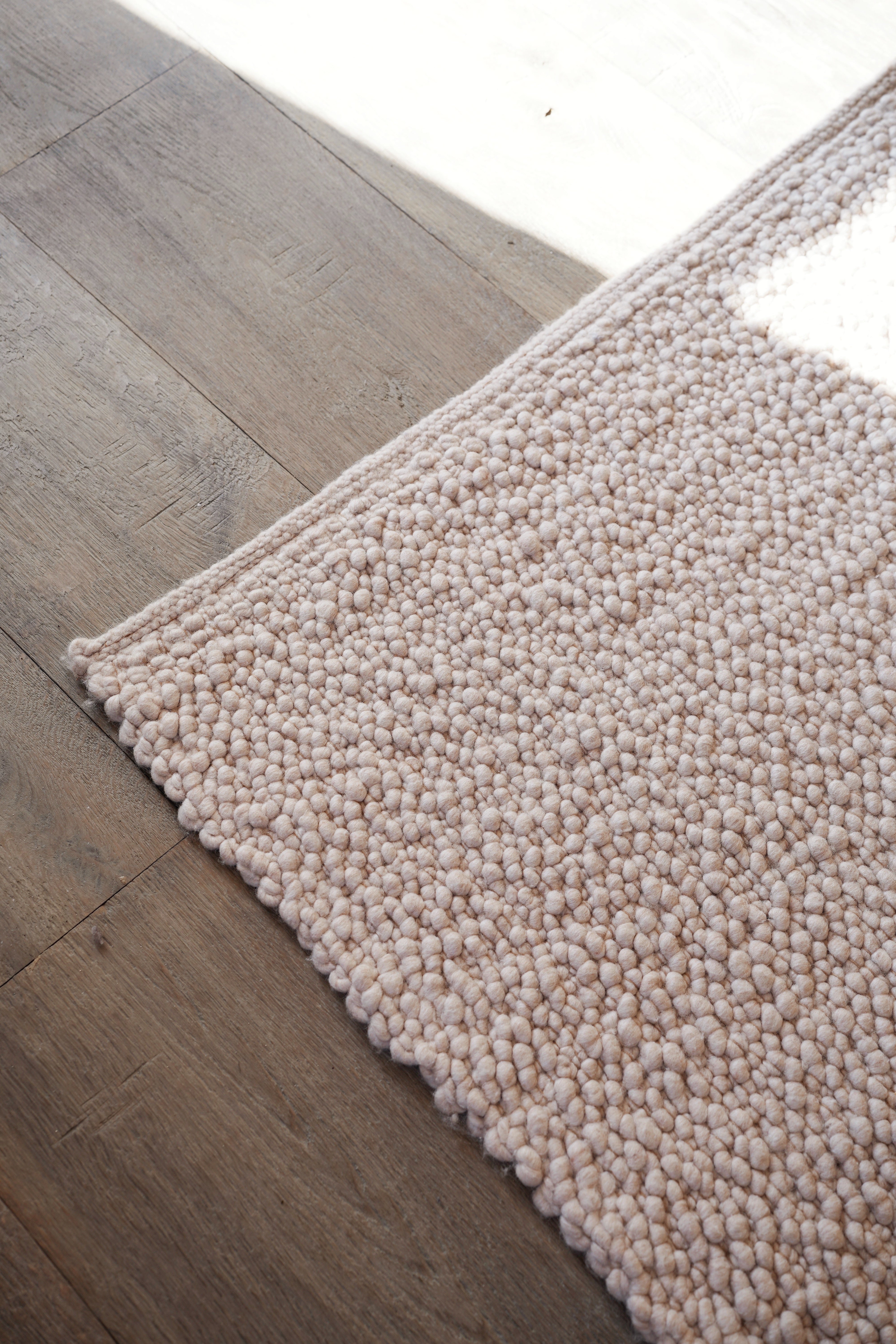 Hand-Woven Natural Rug