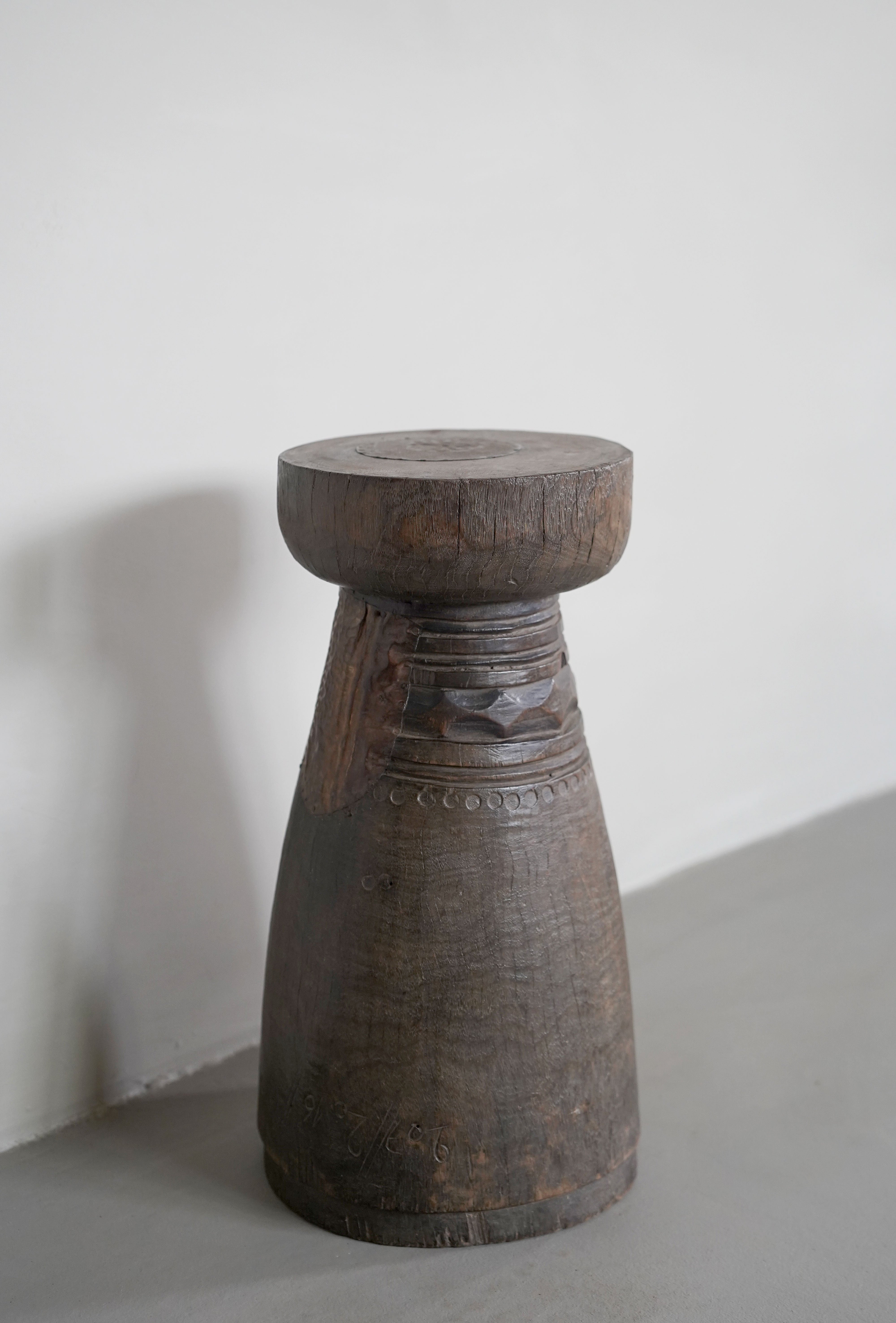 Lozi Mortar Side Table